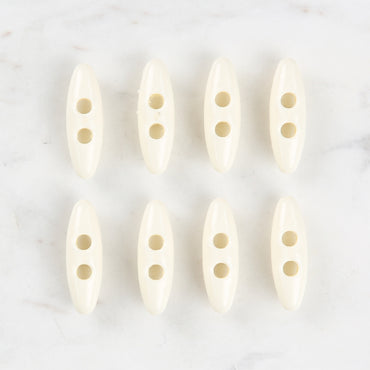 Loren Crafts Krem 8'li Çoban Düğme - 53