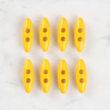 Loren Crafts Sarı 8'li Çoban Düğme - 61