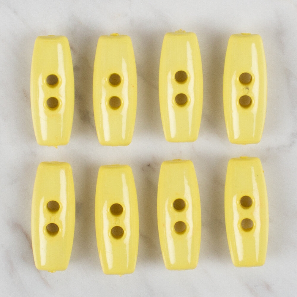 Loren Crafts sarı 8'li çoban düğmesi - 67