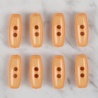 Loren Crafts turuncu 8'li çoban düğmesi - 78