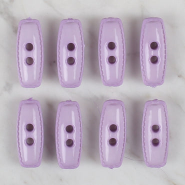 Loren Crafts lila 8'li çoban düğmesi - 89