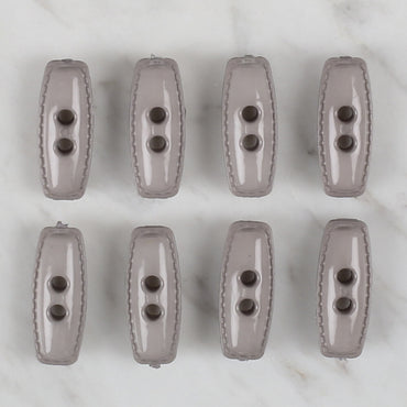 Loren Crafts gri 8'li çoban düğmesi - 93