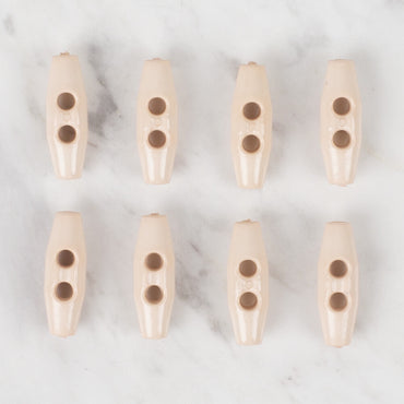 Loren Crafts 8'li açık pudra çoban düğme - 114