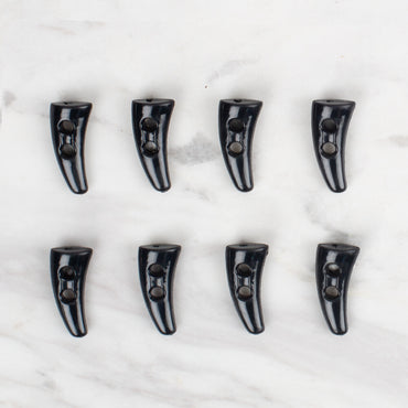 Loren Crafts 8'li Siyah Çoban Düğme - 118