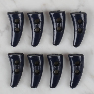 Loren Crafts 8'li koyu lacivert çoban düğme - 127