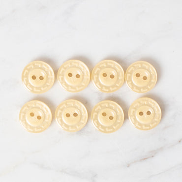 Loren Crafts 8'li Bebe Sarı Düğme - 192