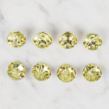 Loren Crafts 8'li Yeşil Düğme - 0210