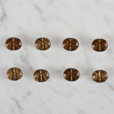 Loren Crafts kahverengi 8'li düğme - 243