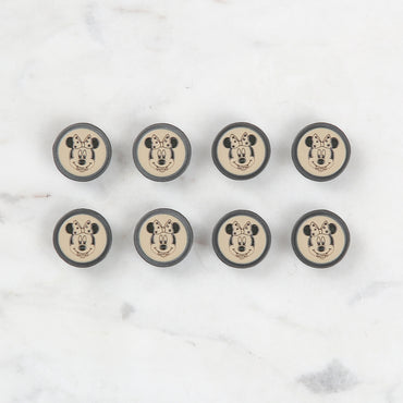 Loren Crafts 8'li Minnie Düğme - 272