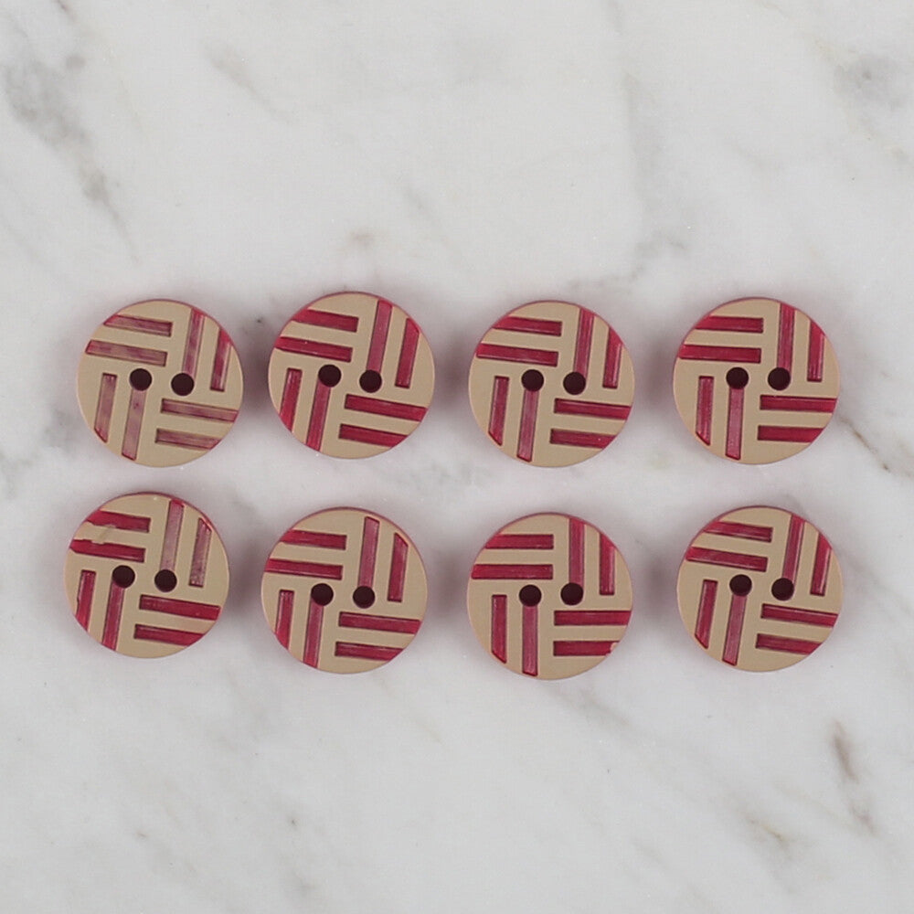 Loren Crafts 8'li kırmızı - 306