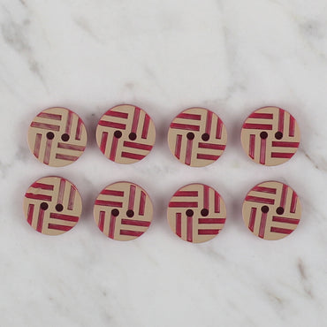 Loren Crafts 8'li kırmızı - 306