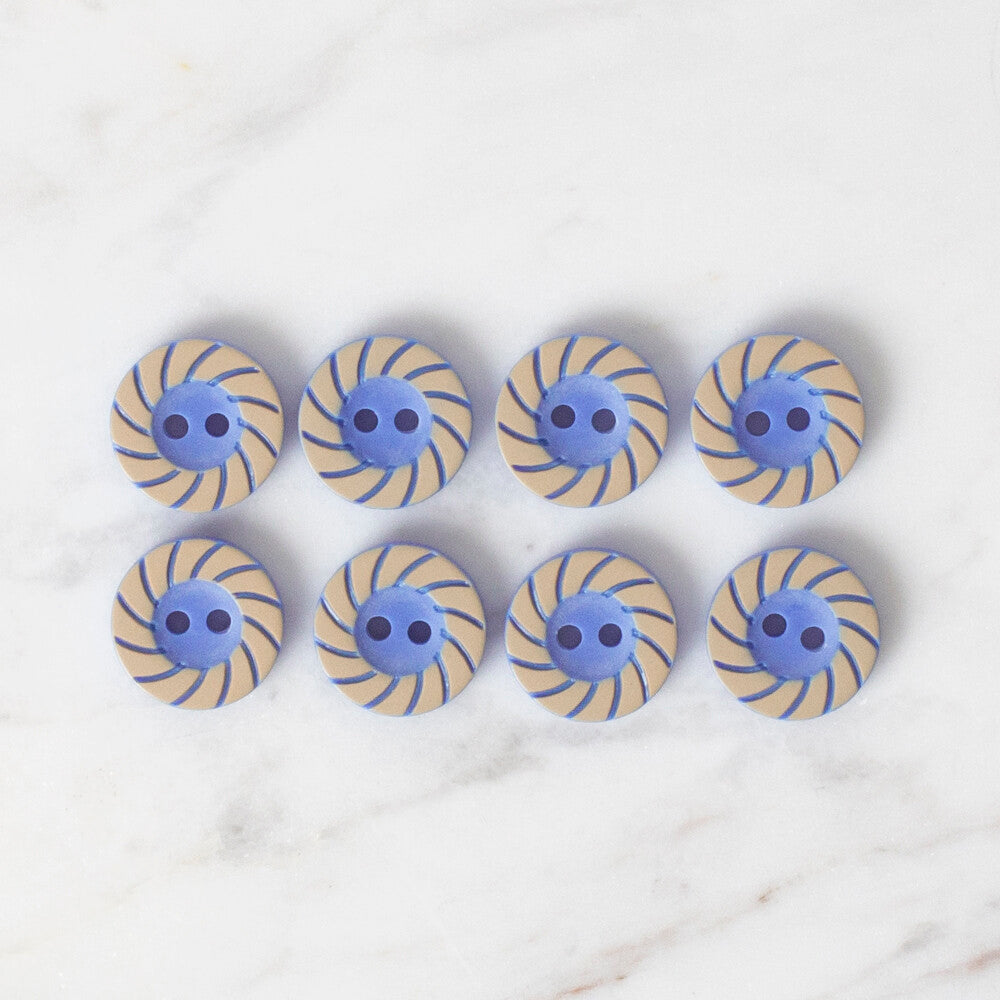 Loren Crafts 8'li koyu mavi - 349