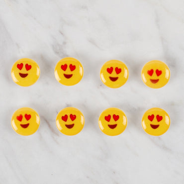 Loren Crafts 8'li Sarı Düğme - 672