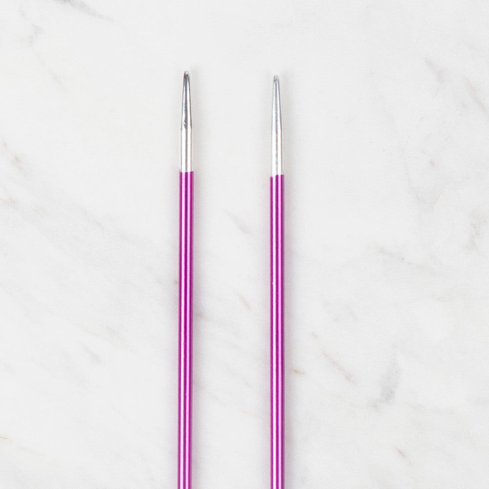 Loren Rythm 3mm Mor Renkli Metal Örgü Şişi