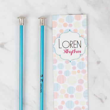 Loren Rythm 3,5mm Mavi Renkli Metal Örgü Şişi