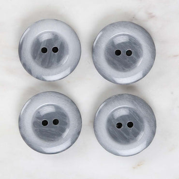 Loren Crafts 4'lü Gri Düğme - 1705