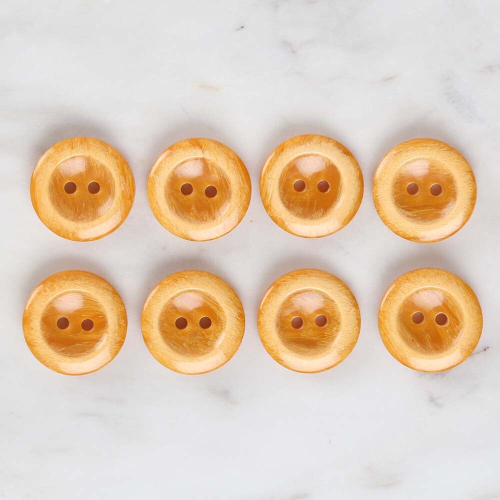 Loren Crafts 8'li Hardal Düğme - 1719