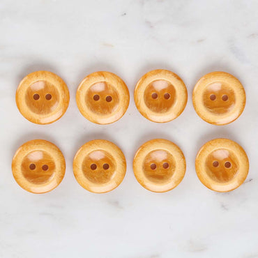 Loren Crafts 8'li Hardal Düğme - 1719