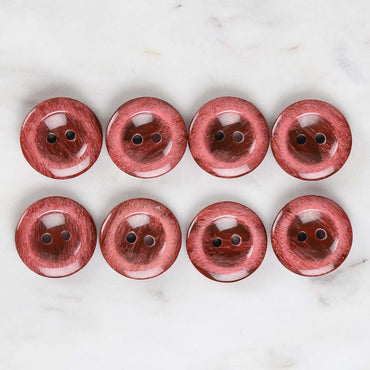 Loren Crafts 8'li Vişne Çürüğü Düğme - 1747