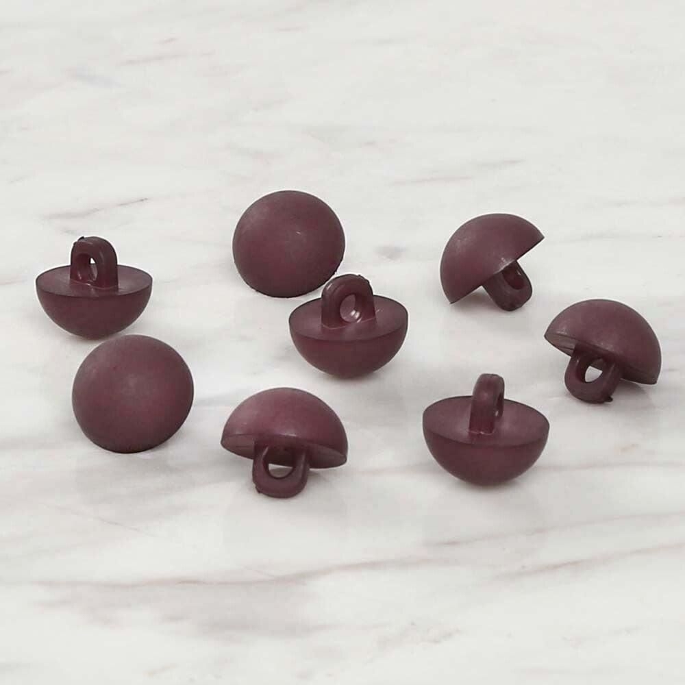 Loren Crafts 8'li Mor Düğme - 1748