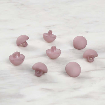 Loren Crafts 8'li Lila Düğme - 1772