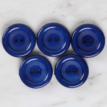 Loren Crafts 5'li Lacivert Büyük Düğme - 1787