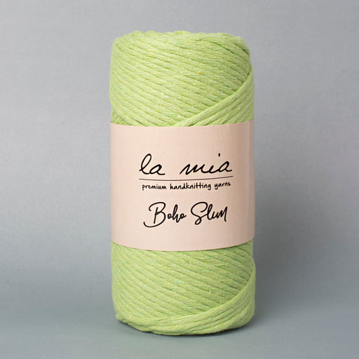La Mia Boho Slim Açık yeşil Örgü İpi - L186