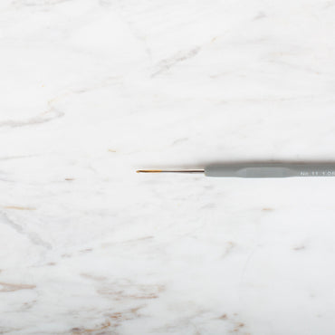 Yabalı Altın Uçlu Elastik Saplı Gri Dantel Tığ No. 11 1.05mm