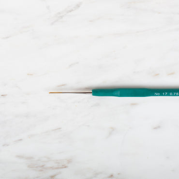 Yabalı Altın Uçlu Elastik Saplı Yeşil Dantel Tığ No. 17 0.75mm