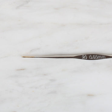 Yabalı Altın Uçlu Metal Saplı Dantel Tığ NO:20 0.60mm