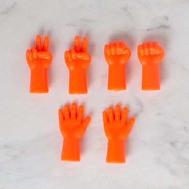 Loren Şiş Ucu Koruyucu 6'lı Paket Neon Turuncu