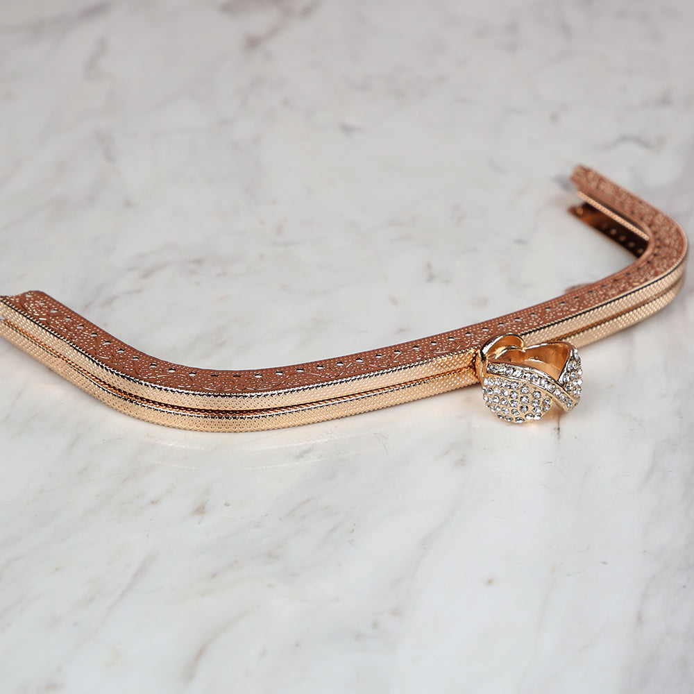 Nas Metal Çanta Klipsi 20 cm - Rose