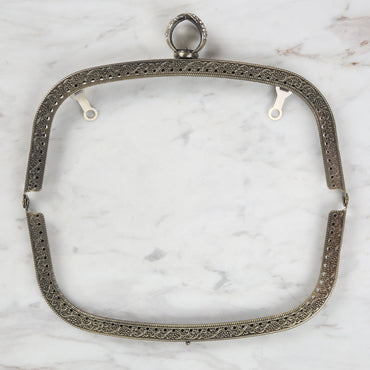 Nas Metal Çanta Klipsi 20 cm - Oksitli Altın