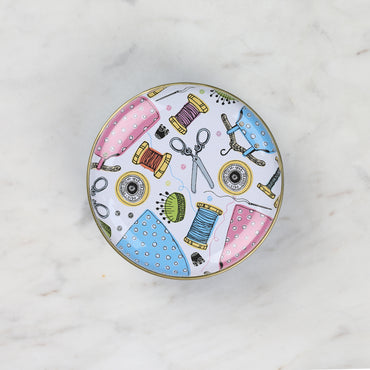 Nas Metal Saklama Kutusu Yuvarlak - Mavi