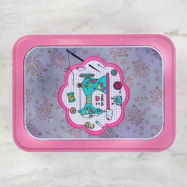 Nas Metal Saklama Kutusu - Pembe