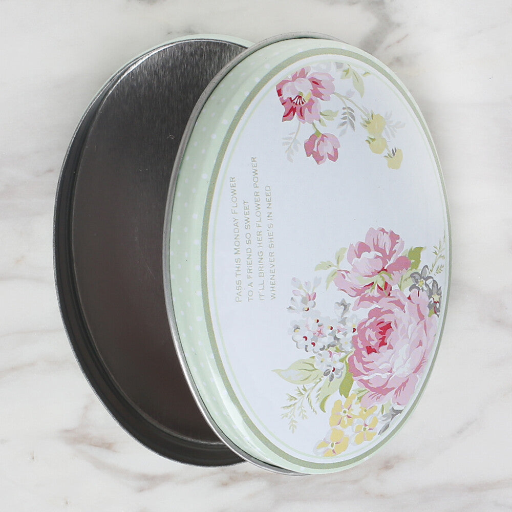 Loren Metal Saklama Kutusu Oval