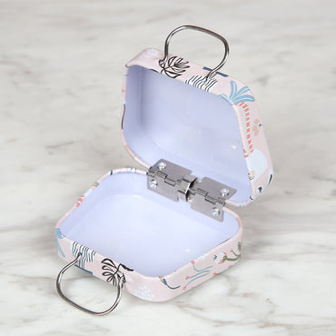 Nas Metal Saklama Kutusu Çanta - Pembe