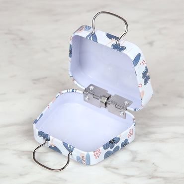 Nas Metal Saklama Kutusu Çanta - Beyaz