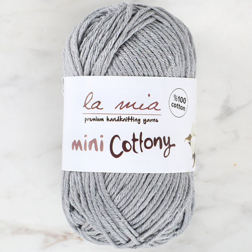 La Mia Mini Cottony 25 gr Gri Bebek El Örgü İpi - P20