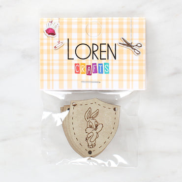 Loren Crafts Figürlü Deri Arma 5 Adet - 1521