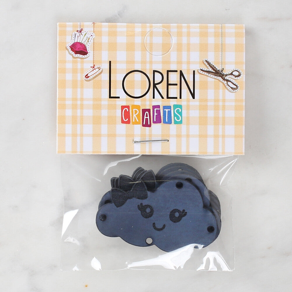 Loren Crafts Figürlü Deri Arma 5 Adet - 1572