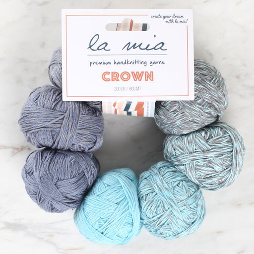 La Mia Crown Mavi El Örgü İpi - L904