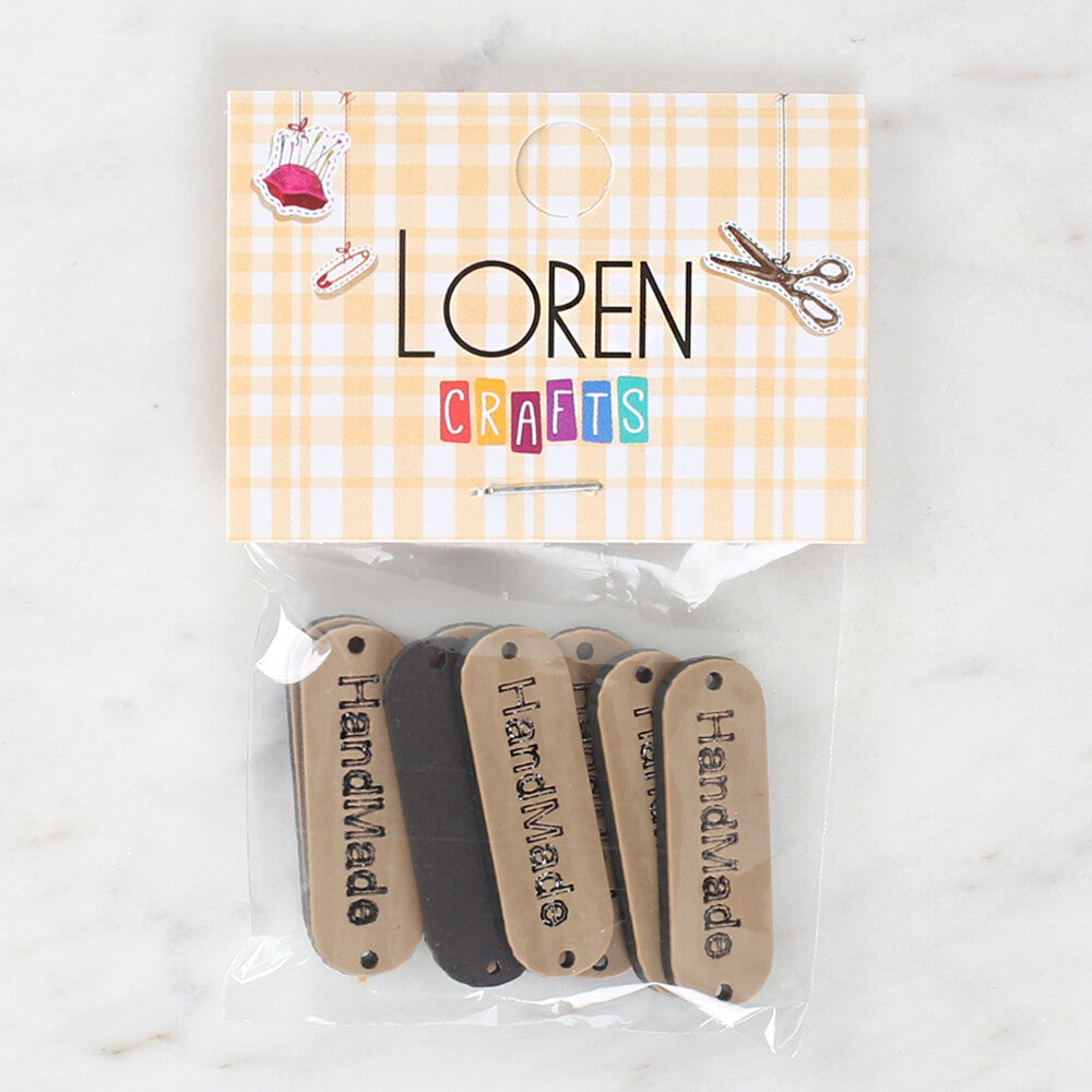 Loren Crafts Handmade 8'li Etiket - 1610
