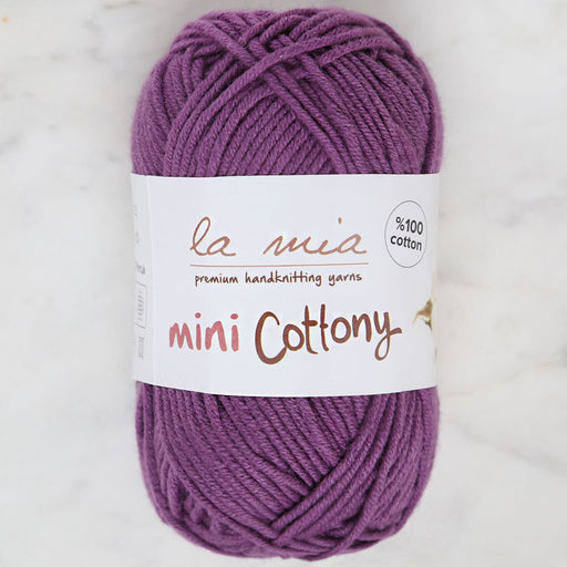 La Mia Mini Cottony 25 gr Mor Bebek El Örgü İpi - L032