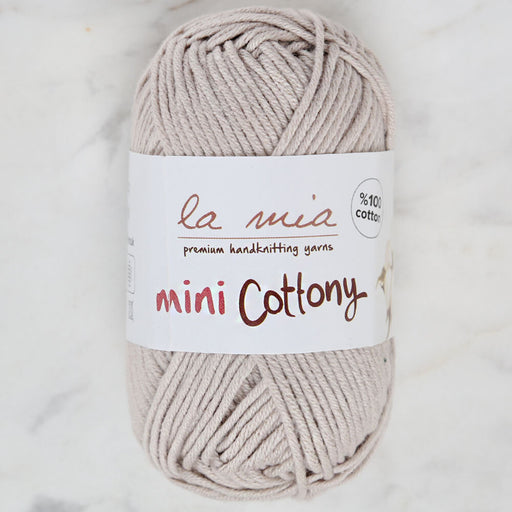 La Mia Mini Cottony 25 gr Açık Bej Bebek El Örgü İpi - L035