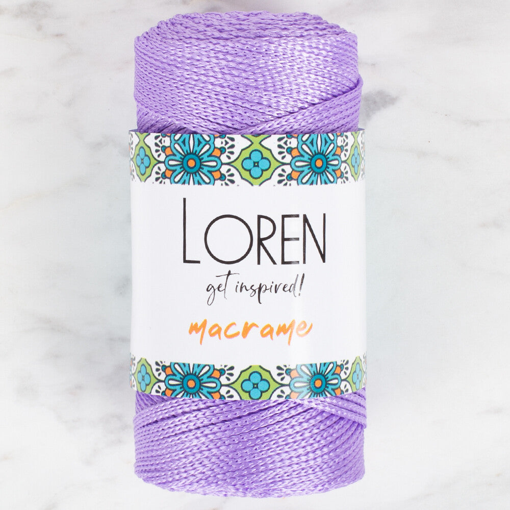 Loren Macrame Lila El Örgü İpi - RM 0130