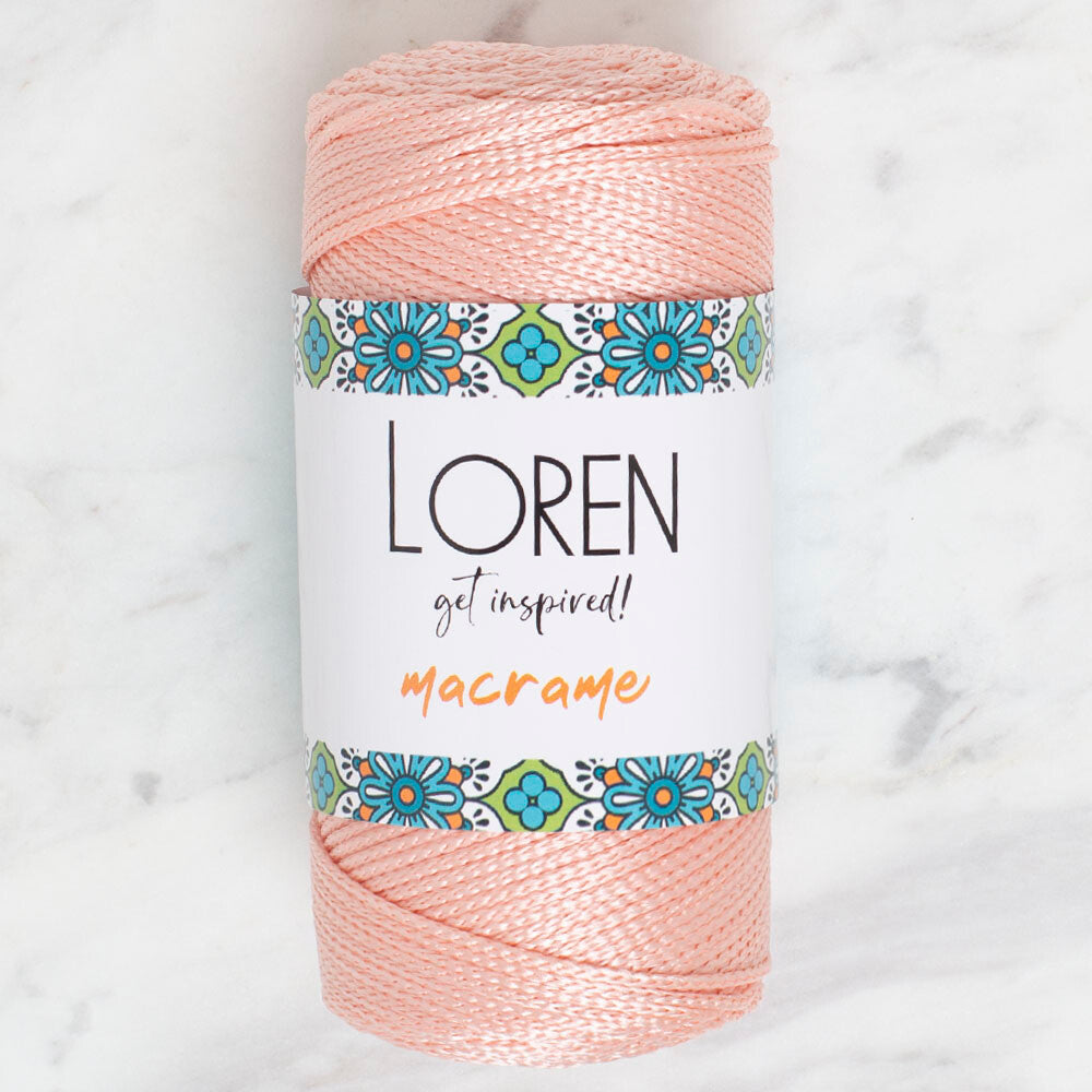 Loren Macrame Açık Yavruağzı El Örgü İpi - RM 070