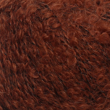 La Mia Alpaca Boucle 50 Gr Koyu Kahve El Örgü İpi - L311