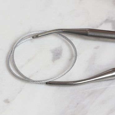 LOREN CRAFTS 7 MM ÇELİK MİSİNALI ŞİŞ 40 CM