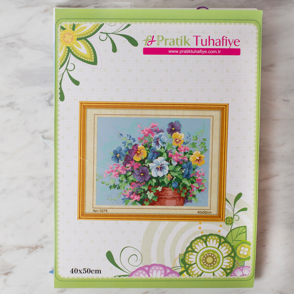 Kanaviçe Nakış Seti 40x50 cm - 0278